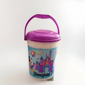 Disneyland 70th Anniversary Popcorn Bucket Mickey Mouse Castle Purple